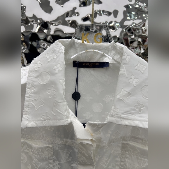 Louis Vuitton Elegant White Belted Dress - Picture 6 of 11